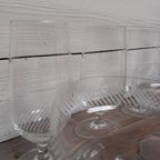 Mooi Glasservies, Met Subtiel Geslepen Motief. thumbnail 12