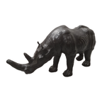 Grote Vintage Lederen Neushoorn thumbnail 4