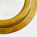 Vintage Mid-century Ronde Spiegel Messing 1960’s thumbnail 4
