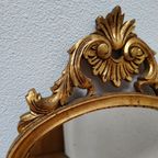 Vintage Brocante Rococo Barok Goudkleurige Spiegel Schouwspiegel 312 thumbnail 8
