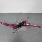 Vintage Murano Glas Schaal, Fruitschaal Glazen Serveerschaal 05 thumbnail 19
