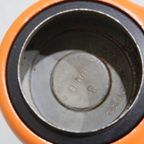 Vintage Sigarettenhouder, Rookwarenstandaard - Jaren '70, Oranje thumbnail 6