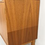 Scandinavisch Vintage Teak Fineren Boekenkast Horten thumbnail 2