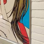 Vintage Ikea Pop Art Poster, Sssshhh, Deborah Azzopardi thumbnail 5