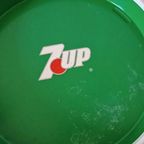 Jaren 70 Vintage Dienblad 7up Sevenup Reclame thumbnail 3