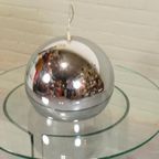 Vintage Hala Zeist Chroom Bol Lamp Hanglamp thumbnail 2