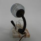 Art Deco Bureaulamp Met Pennenhouder En Brievenhouder | Kerst thumbnail 13