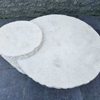 Maitland Smith Designer Salontafel Van Mactan Stone En Travertin thumbnail 8