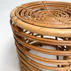 Set Van 2 Rotan Designkrukjes Van Tito Agnoli, 1960's thumbnail 7