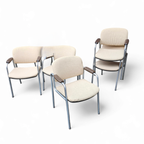 6 X Rare Arm Chair / Röder Und Söhne / 1970's / Probably By Miller Borgsen thumbnail 4