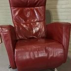 Vintage Leren Recliner Fauteuil thumbnail 14
