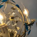 Banci Firenze Design Kroonluchter Hanglamp Blauwe Details thumbnail 4