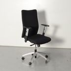 Frontseat Bureaustoel, Zwart, 1D Armsteunen thumbnail 2