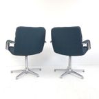 2 Vintage Artifort Geoffrey Harcourt Bureau Stoelen Ploegsto thumbnail 4