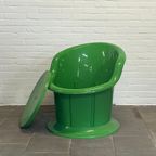 Vintage Popptorp Fauteuil Groen Van Knut & Marianne Voor Ikea thumbnail 5