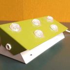Vintage Wandlampje, Groen Met Transparante Sterren thumbnail 2