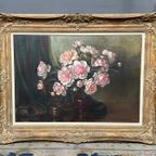 Ivan De Leur “Stilleven Met Rozen”. thumbnail 4
