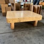 Pine Coffee Table In A Brutalist Style, 1970 thumbnail 2