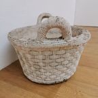 Antieke Franse Stenen Tuinvaas, Bloempot Tuinpot Steen Tuindecoratie 404 thumbnail 5