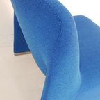 Artifort Alky Blauw | Blauwe Fauteuil Ploegstof Nieuw thumbnail 7