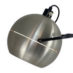 Dijkstra - Space Age Design Wall Pendant - Aluminium Globe On A Swiveling, Telescopic Arm thumbnail 4