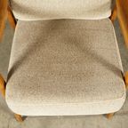 Set Deense Lougefauteuils – Notenhout – Jaren 60 thumbnail 13