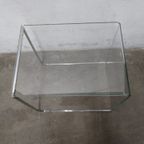 Vintage Glazen Bijzettafel thumbnail 7