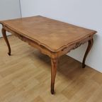 Vintage Landelijke Eettafel Eetkamertafel Tafel Uitschuifbaar 405 thumbnail 7