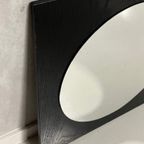 Jaren 70 Spiegel Vintage Wandspiegel Retro Zwart Mirror thumbnail 3