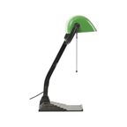 Bauhaus Bureaulamp Notarislamp Erpe Model 52 Groen Emaille thumbnail 7