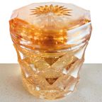 Artdeco Carnival Kristal Sieradendoos Iriserend Oranje 1930’s thumbnail 2