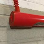 Vintage Postmodern Pullout Buislamp, Hanglamp, Rood thumbnail 3