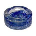 Kristalunie Maastricht - Ashtray - Including Original Label And Box - Unused, Vintage - Dutch Gla thumbnail 2