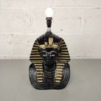Vintage Porseleinen Farao Lamp thumbnail 3