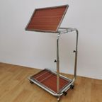Vintage Barcart Drankenkar Bedtafel Butlerwagen Serveerwagen 1 thumbnail 2