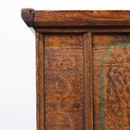 Antieke Beschilderde Bruidskist 1737 thumbnail 9