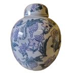 Vintage Chinese Gemberpot Pastelkleuren Jaren 50 thumbnail 6