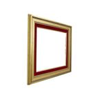 Klassieke Gouden Houten Lijst Lint Barok Stijl Frankrijk 55X64Cm thumbnail 3