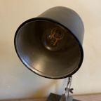 Vintage Stoer  Bureaulamp Tafellamp Lampje Frans thumbnail 14