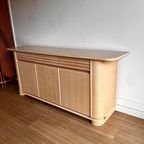Sale Italiaans Bamboe Rotan Sideboard Dressoir Vintage thumbnail 4