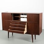 Deens Highboard Met Vitrine 66385 thumbnail 4