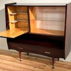 Vintage Italian Fifties Highboard Met Bar thumbnail 4