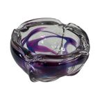 Max Verboeket - Kristalunie Maastricht - Ashtray - Unused, Vintage - Dutch Glass thumbnail 3