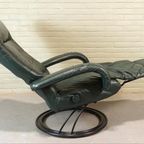 Vintage Gaga Leren Recliner Fauteuil, Percival Lafer thumbnail 10