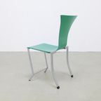 4X Postmodern Dining Chair By Karl Friedrich Förster For Kff, 1990S thumbnail 7