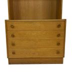 Vintage Kast Boekenkast Wandkast Jaren 60 Eiken Design thumbnail 4