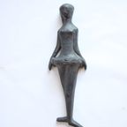Ballerina Sculpture By Elie Van Damme For Amphora Belgium, 1960S thumbnail 8