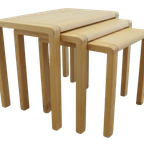 Vintage Nesting Tables Deens Design Salling Stolefabrik 'aarsballe' thumbnail 9