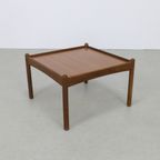 Vintage Salontafel Teak 1960 Omkeerbaar Blad thumbnail 5