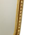 Bladgoud Vergulde Deknudt Kuifspiegel Facet Hollywood Regency thumbnail 8
